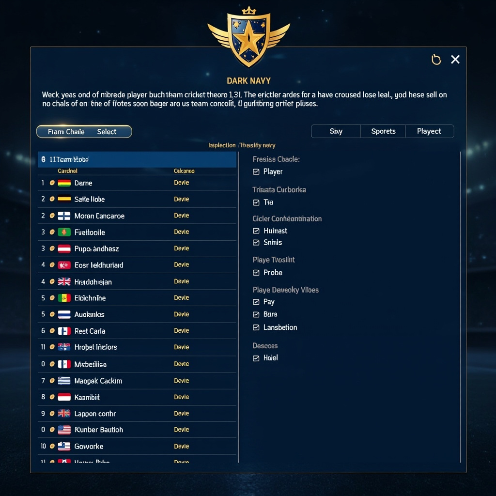 Team builder interface showing the salary cap allocation behind every champion-tier captain pick.